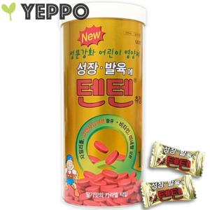 テンテン チュアブル タブレット 120粒入 韓国で子供からお年寄りまで愛される ソフトキャンディ ビタミン 栄養