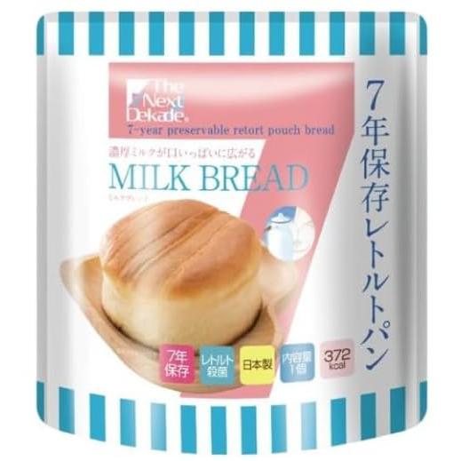 [単品] The Next Dekade 7年保存 レトルトパン [ミルクブレッド] 非常食 保存食...
