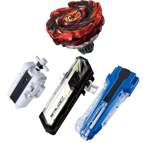 予約 [4種セット] ベイブレードX CX-12 フェニックスフレア + BX-42 ラバーカスタム...