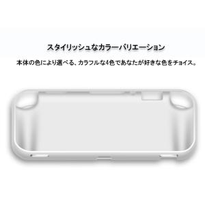 ニンテンドースイッチライト ケース ブルー イ...の詳細画像5