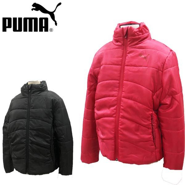 プーマ puma ジュニアジャケット ガールズジャケット アウター 中綿フルジップジャケット 軽量 ...