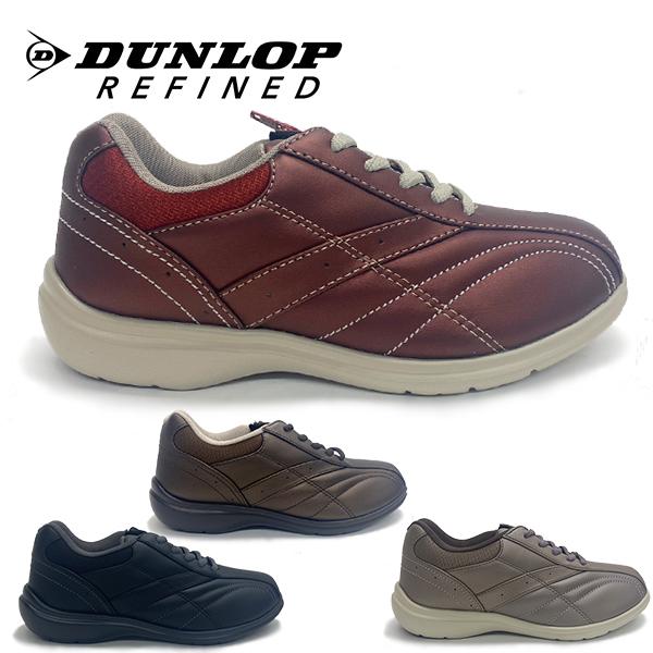 ダンロップ スニーカー レディース 靴 シューズ 軽量 4E ウォーキングシューズ DUNLOP R...