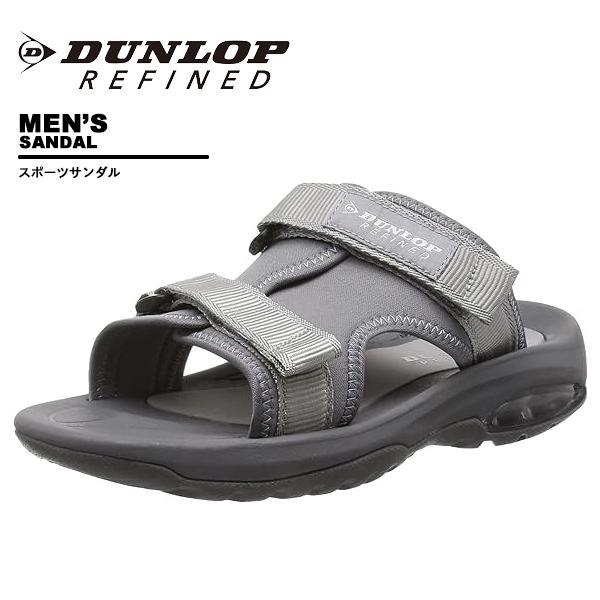 ダンロップ リファインド サンダル メンズ 靴 シューズ スポーツサンダル カジュアル DUNLOP...