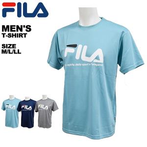 フィラ FILA メンズ トップス Tシャツ 半袖 FM6157 メール便も対応｜yf-ing