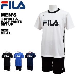 フィラ fila メンズ Tシャツ ハーフパンツ 上下セット FM6400｜yf-ing