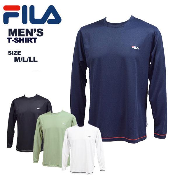 フィラ fila メンズ 長袖 Tシャツ UV対策 FM6695