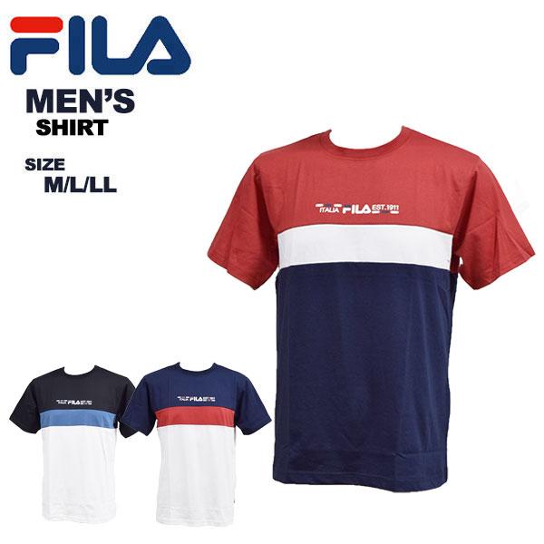 フィラ fila メンズ 半袖 Tシャツ FM6705