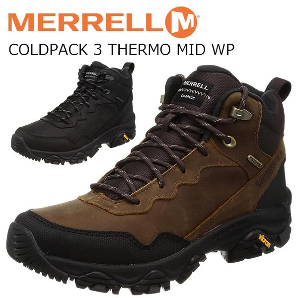 メレル メンズ ブーツ 冬 靴 冬靴 シューズ COLDPACK 3 THERMO MID WATE...