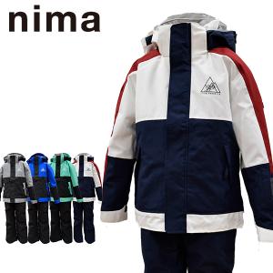ニーマ nima ジュニア キッズ スキーウェア 上下セット 雪遊び 130 140 150 160 JR-1107