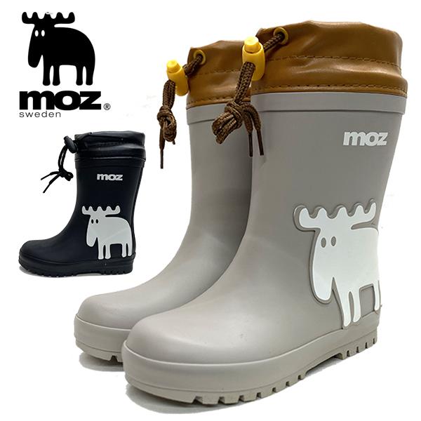 MOZ モズ キッズ ジュニア 冬 靴 冬靴 長靴 ゴム長 ラバーブーツ レインブーツ ウインター ...
