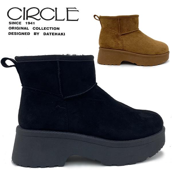 サークル ノースデイト レディース ウインター ムートン ショートブーツ ブーツ 靴 シューズ No...