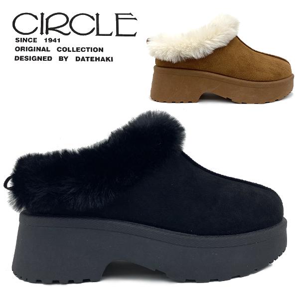 サークル ノースデイト レディース ウインター ムートン サボ サンダル ボア 靴 シューズ Nor...