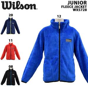 wilson/ウイルソンジュニアフリースジャケットキッズフリ...