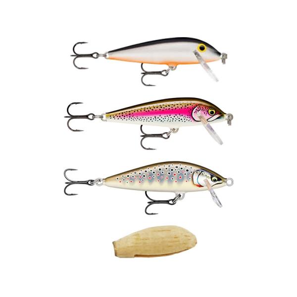 ラパラ　90周年記念ルアーセット 90 カウントダウンミッドナチュラリスティックトラウトスペシャル ...