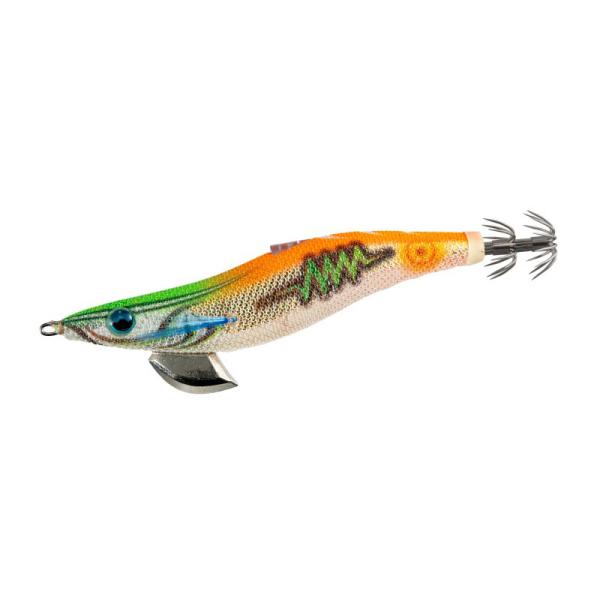 ヤマリア　エギ王 SEARCHシャロー 3S 089 モリモリキャロット ラメ布 ネオンブライトグリ...