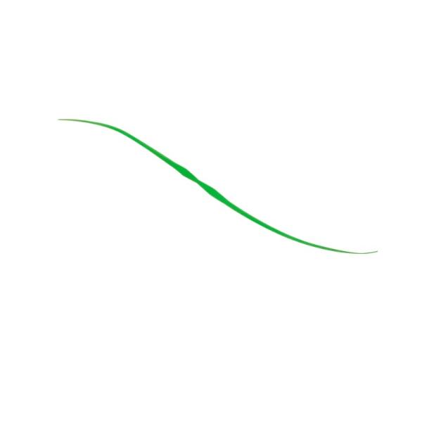 ジャッカル　ビンビン玉T+ネクタイ セミカーリー F102 蛍光グリーン