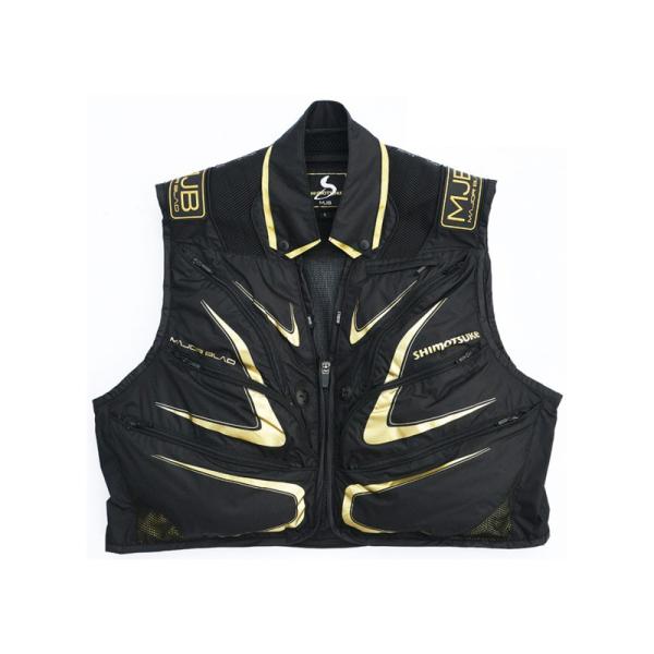 下野　SMV-360DR MJB ライトベスト DR ブラック 3L