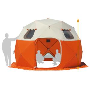 CAPTAIN STAG ワカサギ釣りワンタッチテント210 コンパクト