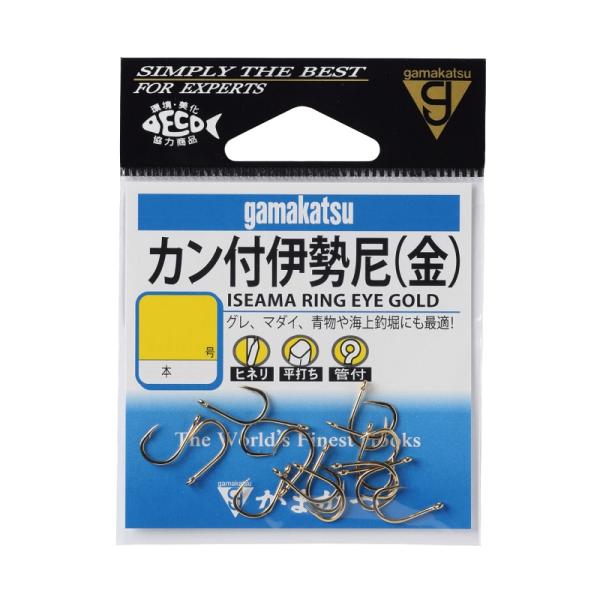 がまかつ　カン付伊勢尼 13号 金