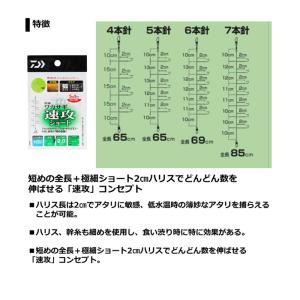 ダイワ 快適ワカサギSS 速攻ショートマルチ ...の詳細画像2