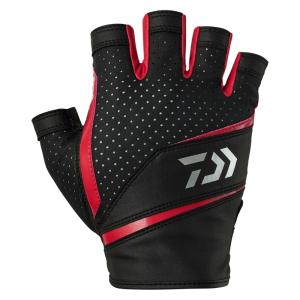 DAIWA（ダイワ） DG-6525 吸水速乾グローブ 5本カット ブラック S