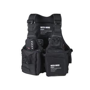 シマノ ライフジャケット ロックショアベスト フリー ブラック [VF