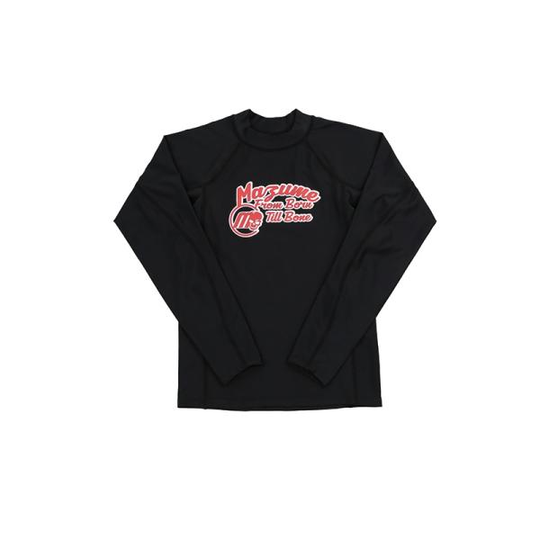 オレンジブルー　MZAP-610 mazume ラッシュガード KIDS long sleeve 1...