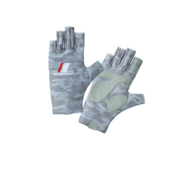 メジャークラフト　SG-LL20LGY サマーグローブ LL ライトグレーカモ