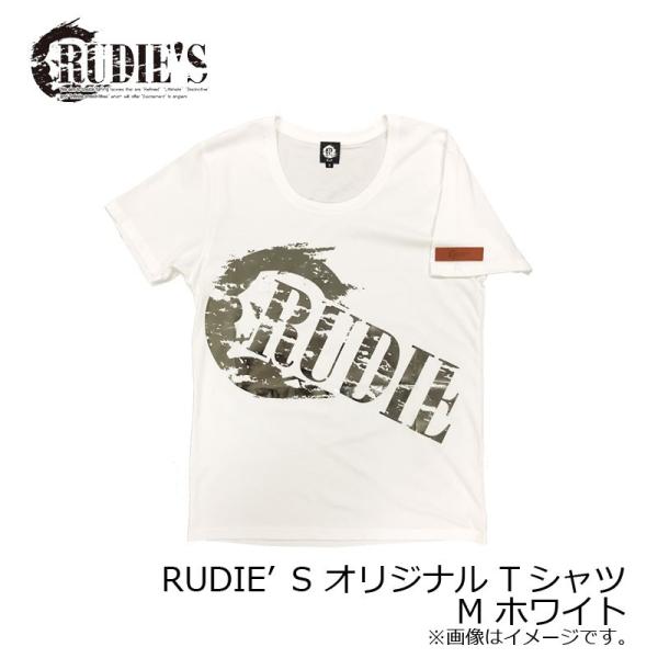 ルーディーズ　RUDIE’S オリジナル Tシャツ M ホワイト