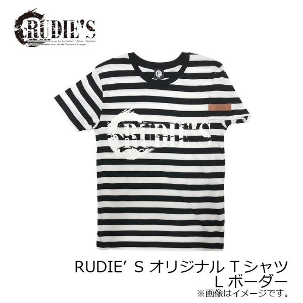 ルーディーズ　RUDIE’S オリジナル Tシャツ L ボーダー