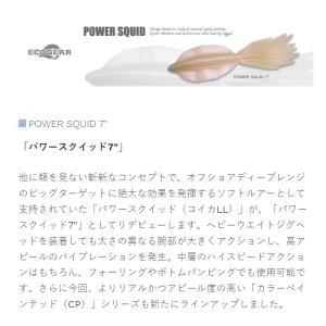エコギア パワースクイッド 7インチ 424 ...の詳細画像1