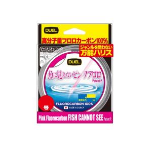 デュエル　H4449-SP 魚に見えないピンクフロロ 50m 2.5号 SP｜yfto2