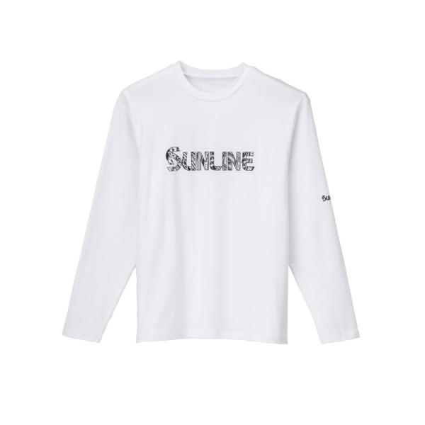 サンライン　SUW-04217LT BUGOFFロングTシャツ LL ホワイト　【夏物衣料大処分】