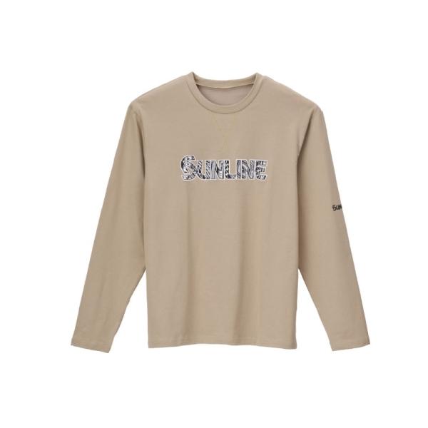 サンライン　SUW-04217LT BUGOFFロングTシャツ L ベージュ　【夏物衣料大処分】