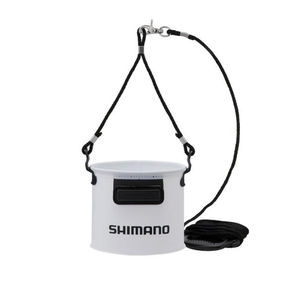 シマノ　BK-053Q 水汲みバッカン 17cm リアルホワイト