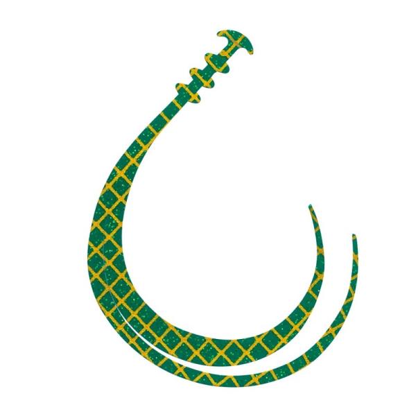 シマノ　ED-R03W シングルカーリー S 009 グリーンゴールド