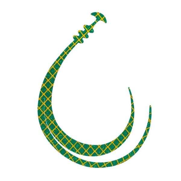 シマノ　ED-R04W シングルカーリー M 009 グリーンゴールド