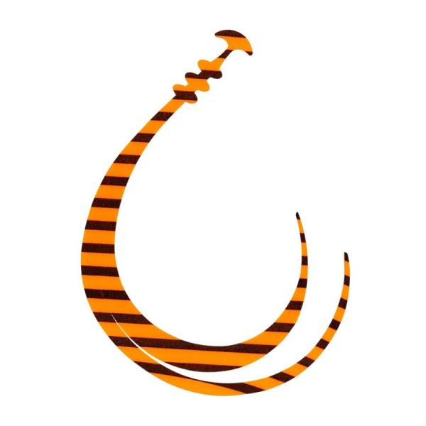 シマノ　ED-R04W シングルカーリー M 011 ゼブラオレンジ