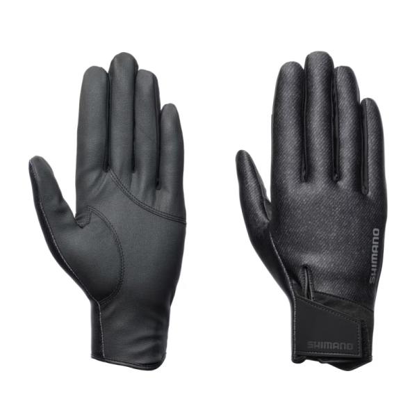 シマノ　GL-053Y 03 タイタニューム・アルファ グローブ フルカバー XL チャコールTW【...
