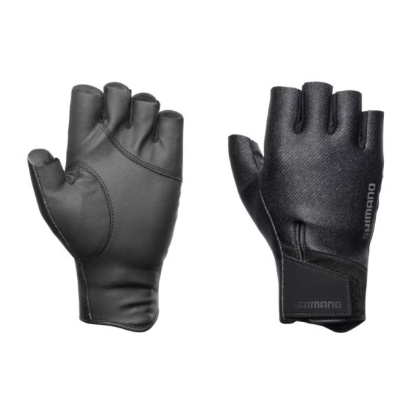 シマノ　GL-056Y 03 タイタニューム・アルファ グローブ 5 M チャコールTW【釣り　防寒...