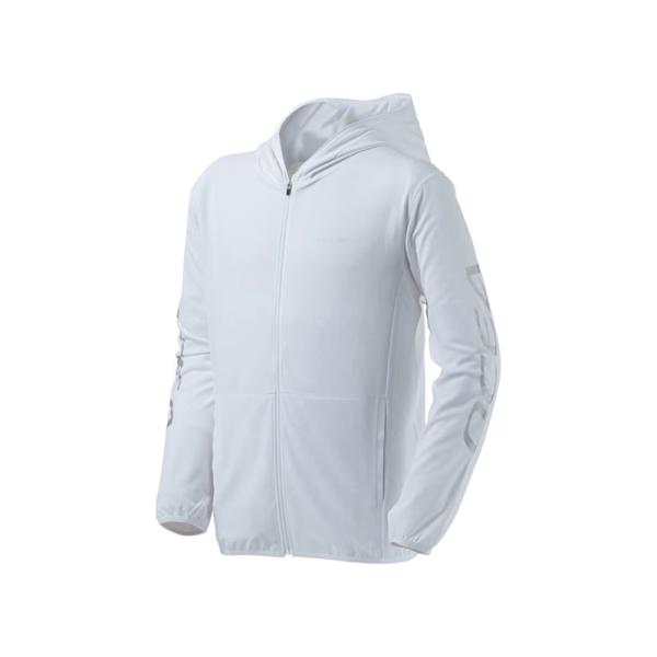 シマノ　WJ-081Z サンプロテクション ジップアップ パーカー L オシアホワイト