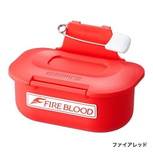 シマノ　携帯サシエ入れ　ファイアレッド