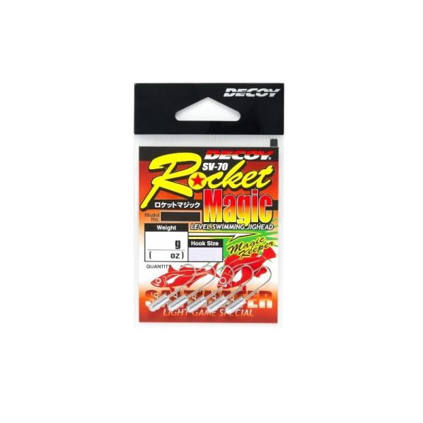 カツイチ　SV-70 ロケットマジック #8-1.8g Wニッケル