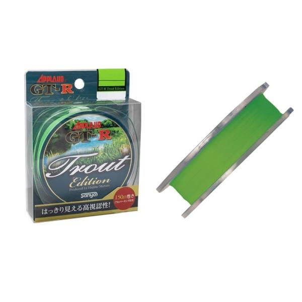 アップロード　APPLAUD GT-R トラウト エディション 150m 4LB スーパーグリーン