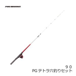 浜田商会　PG　テトラ穴釣り　セット　90 磯波止釣り入門｜yfto2