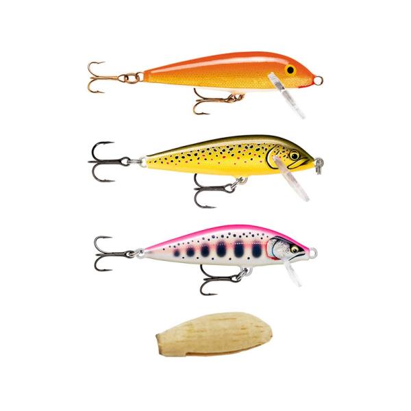 ラパラ　90周年記念ルアーセット 90 カウントダウンスモールブライトレインボートラウトスペシャリス...