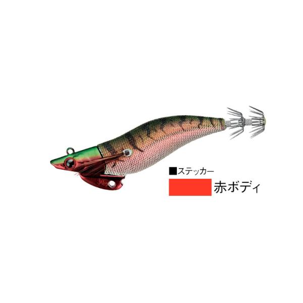 コーモラン　AW アオリクス TR 3.5号30g #K23 ディジーグリーン