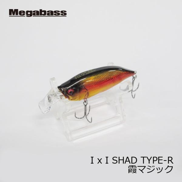 メガバス　IXI SHAD （アイバイアイシャッド） TYPE-R 霞マジック