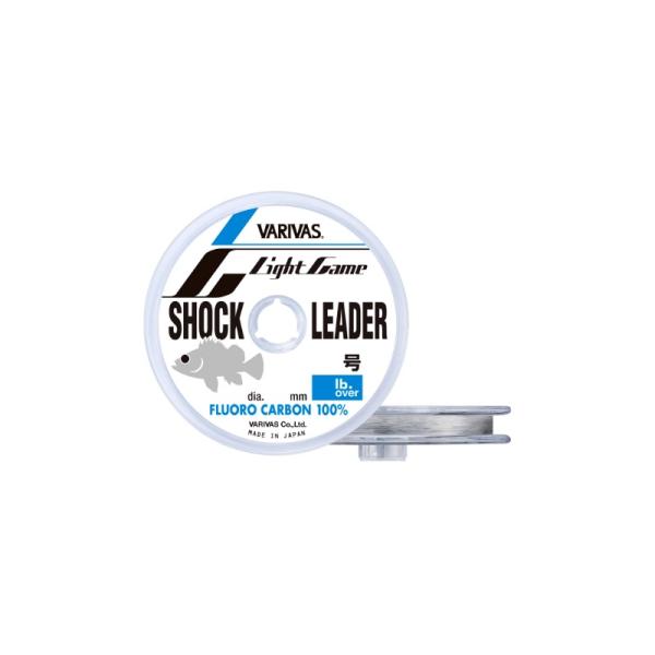 バリバス　ライトゲームショックリーダー フロロカーボン 30m 1号 4lb