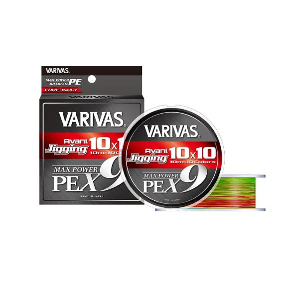 バリバス　アバニジギング10×10マックスパワーPE X9 300m 1.2号